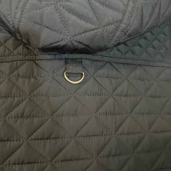 Weatherproof Quilted Navy Puffer Coat - Picture 10 of 15